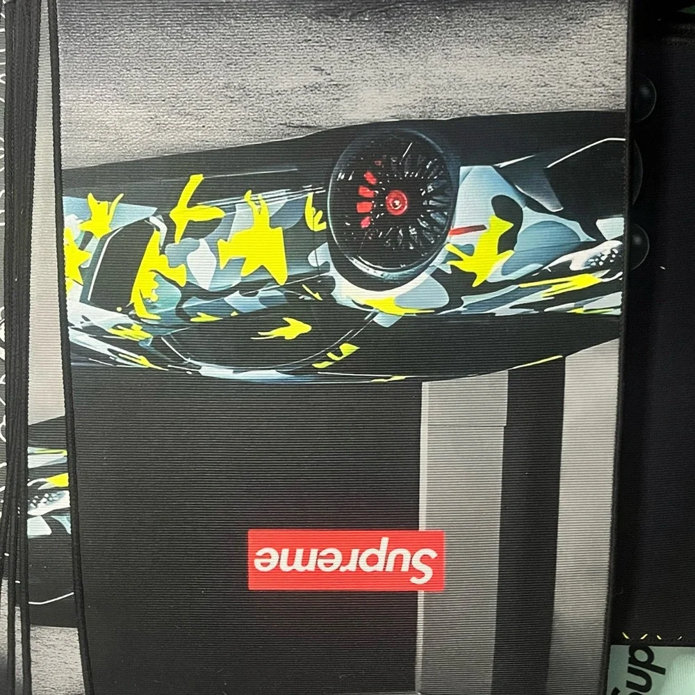 Supreme Camouflage Lamborghini Print Rug